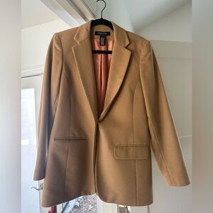 Signature Tan Wool Blend Jacket